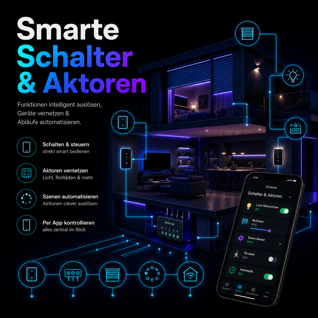 Smarte Schalter & Aktoren