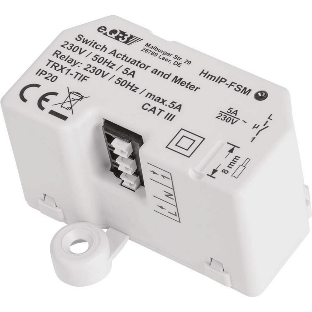 Homematic IP Schalt-Mess-Aktor Unterputz HmIP-FSM