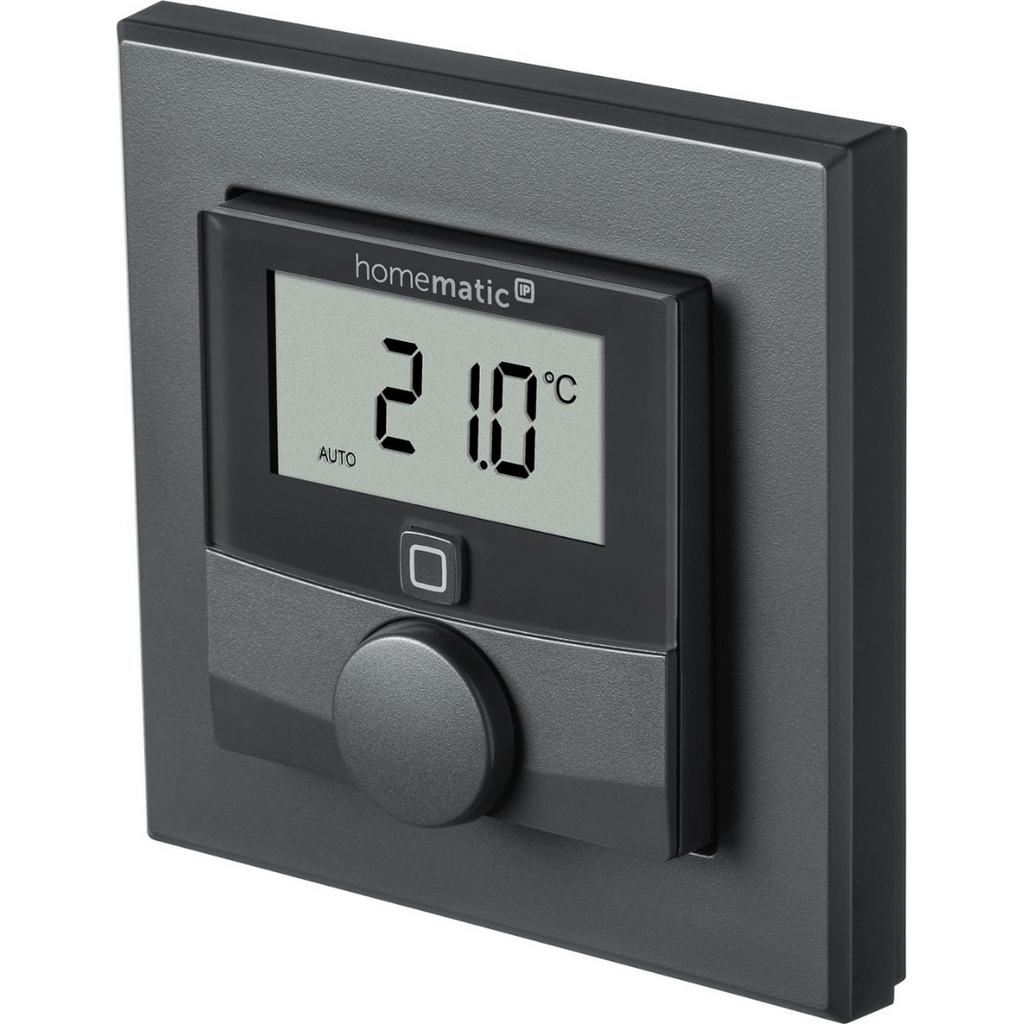 Homematic IP Wandthermostat Luftfeucht- sensor, anthrazit HmIPW-WTH-A