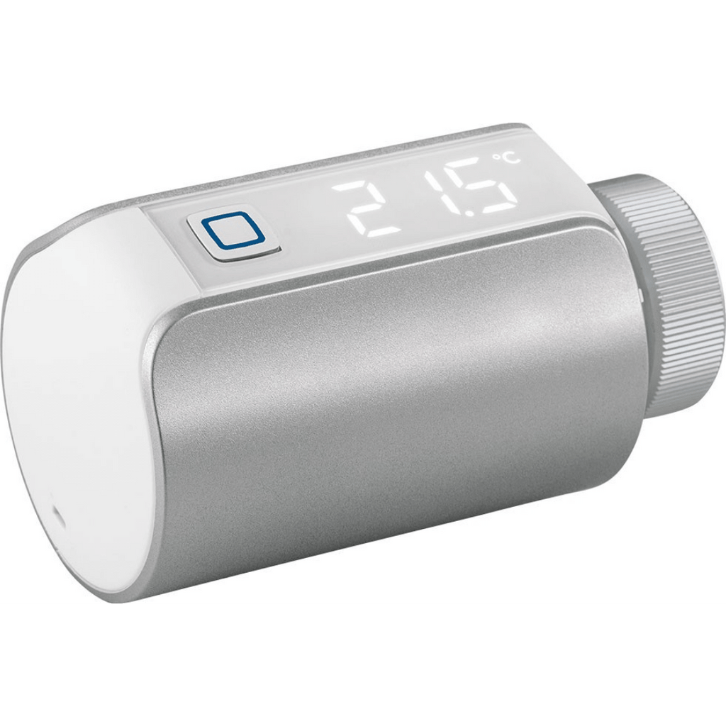 Homematic IP Heizkörperthermostat – Evo, silber HmIP-eTRV-E-S