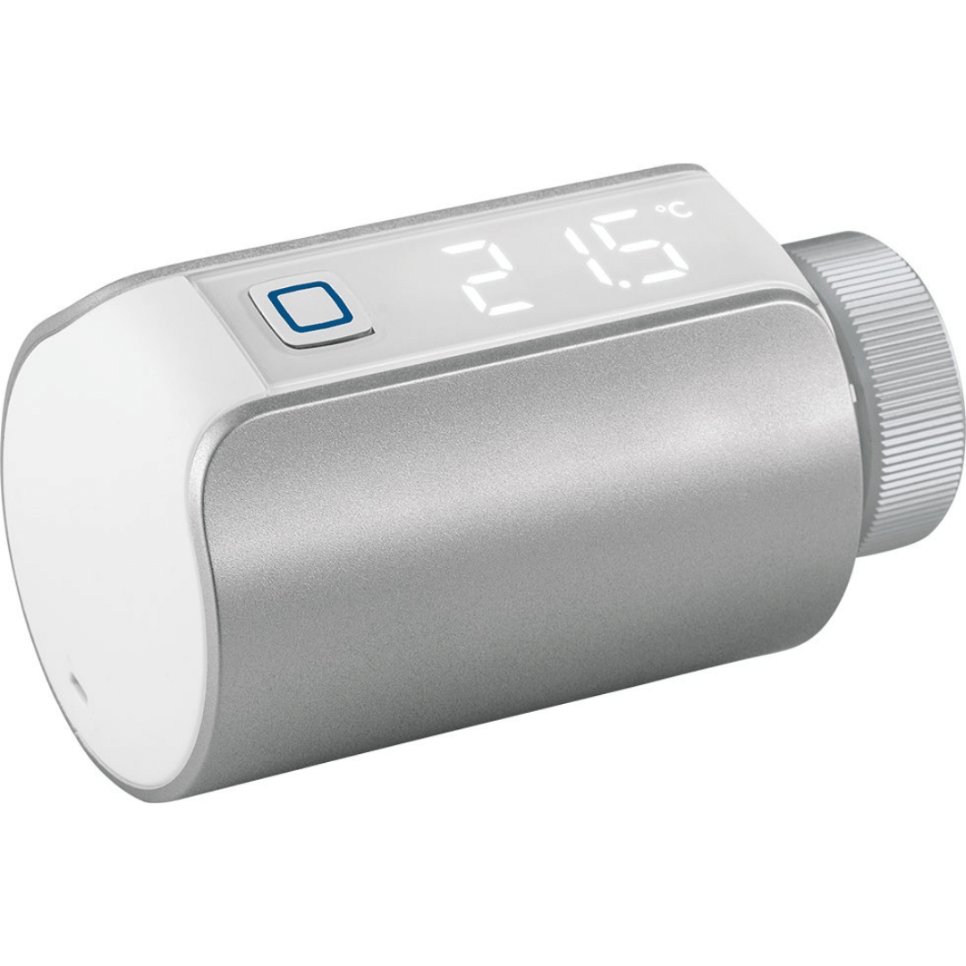 Homematic IP Heizkörperthermostat – Evo, silber HmIP-eTRV-E-S