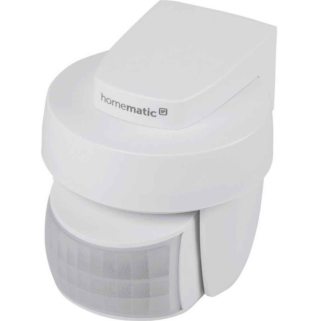 Homematic IP Bewegungsmelder mit Dämmerungssensor – außen weiß HmIP-SMO-2