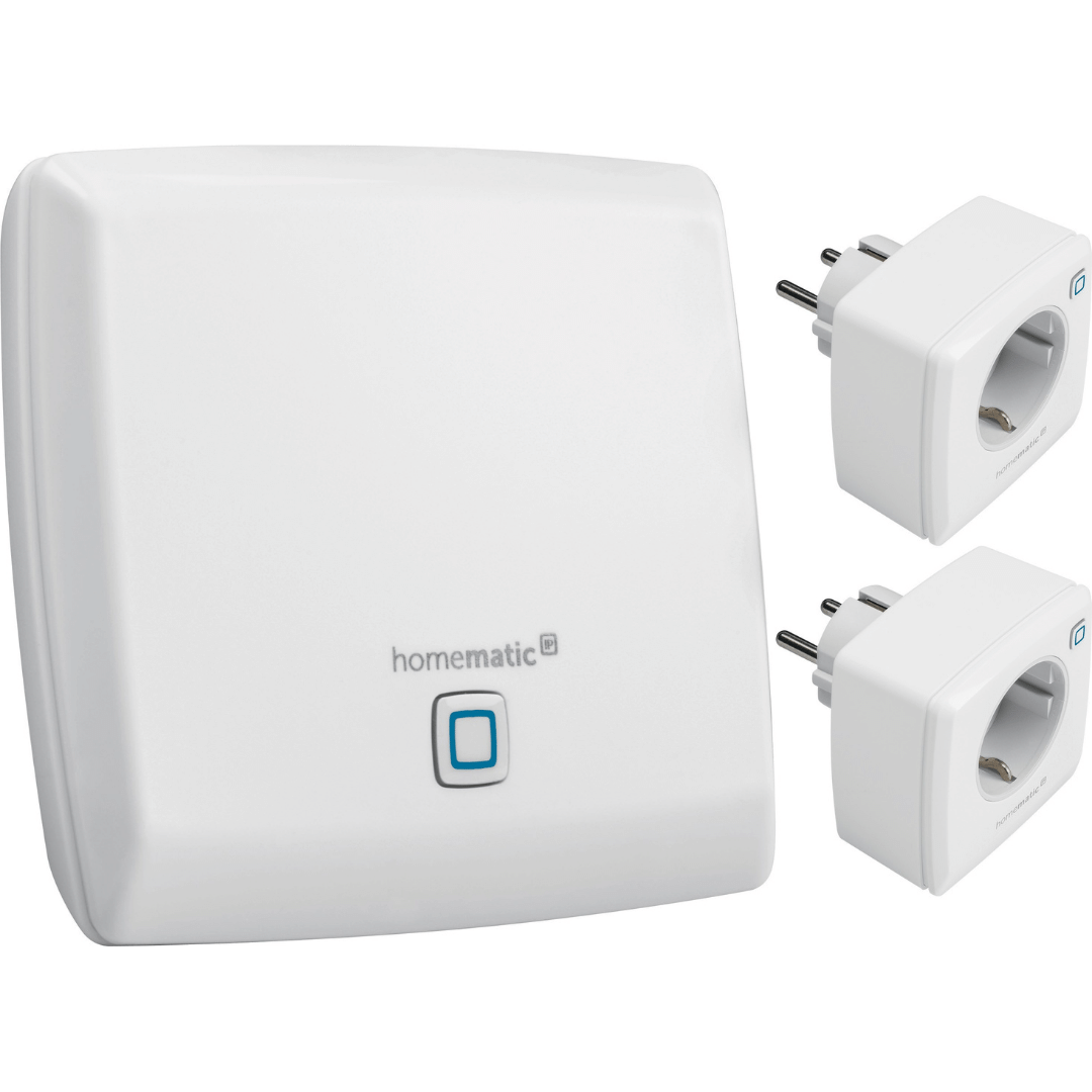Homematic IP Starterset Steckdosen EQ3PAK Steckdosen