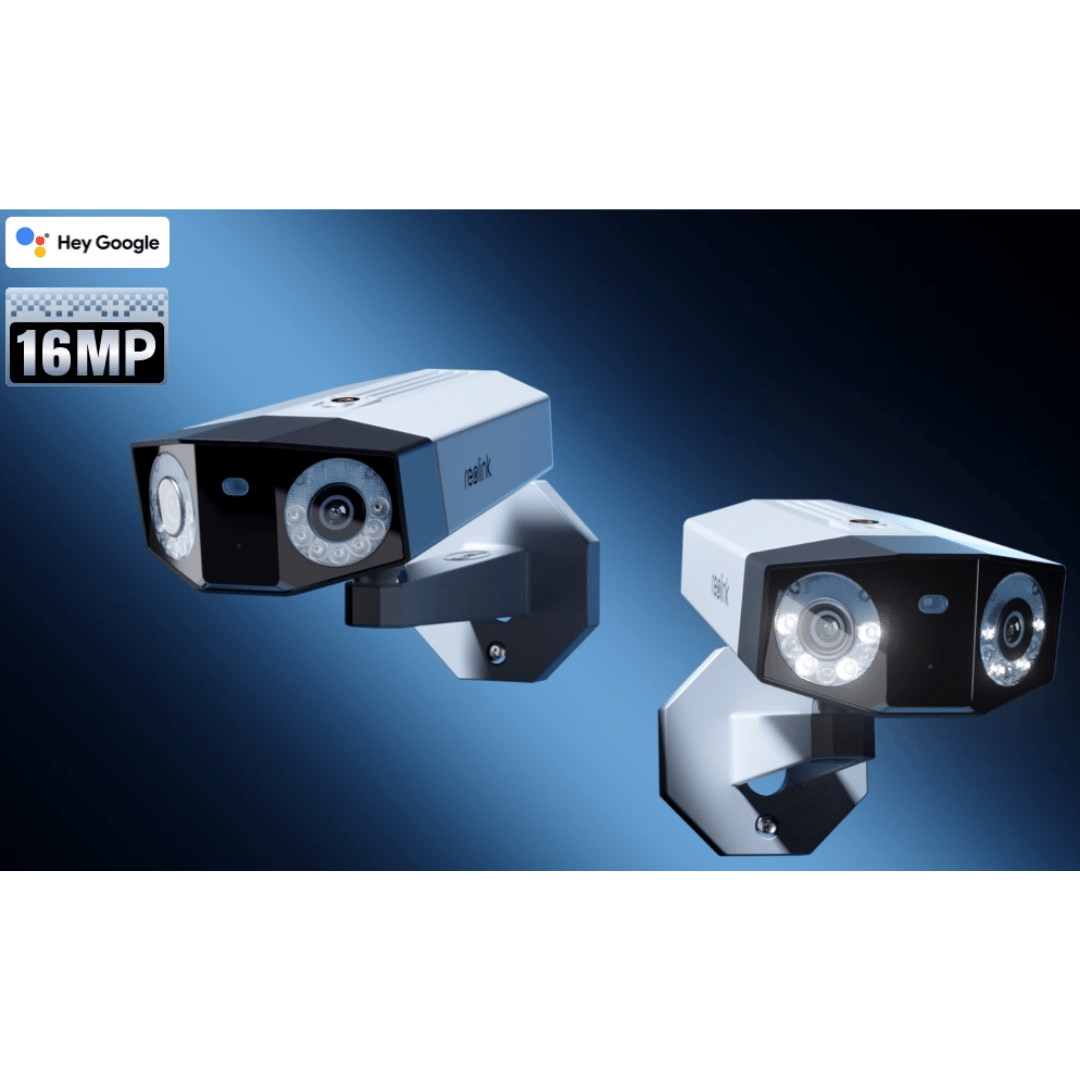 Reolink Duo 3 PoE Allererste 16MP UHD Dual-Objektiv PoE Überwachungskamera mit 180° Panoramablick