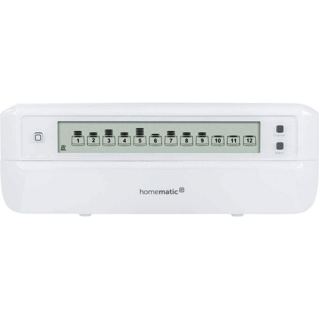 Homematic IP Wired Fußbodenheizungcontroller – 12-Kanäle, motorisch HmIPW-FALMOT-C12