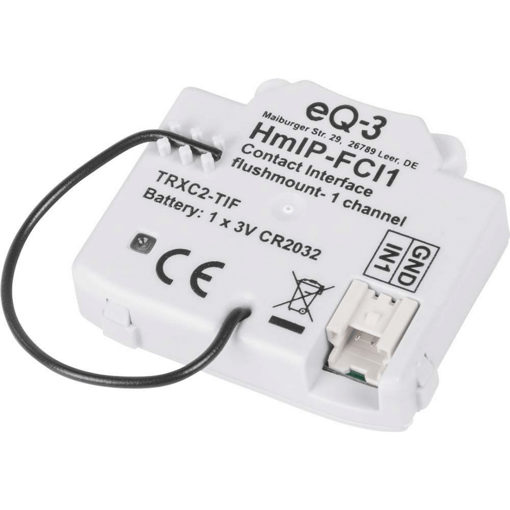 Homematic IP Kontakt-Schnittstelle Unterputz – 1-fach HmIP-FCI1