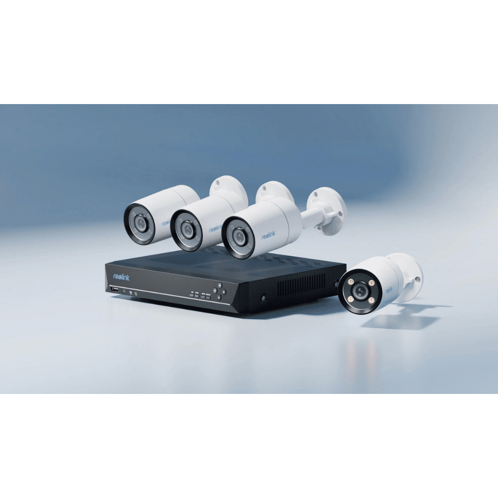 ReoLink RLK8-CX410B4 2K PoE 8-Kanal ColorX Überwachungssystem mit echter Vollfarb-Nachtsicht