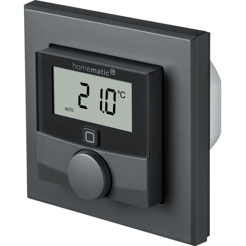 Homematic IP Wandthermost Schaltausgang Markensch. anthrazit HmIP-BWTH-A