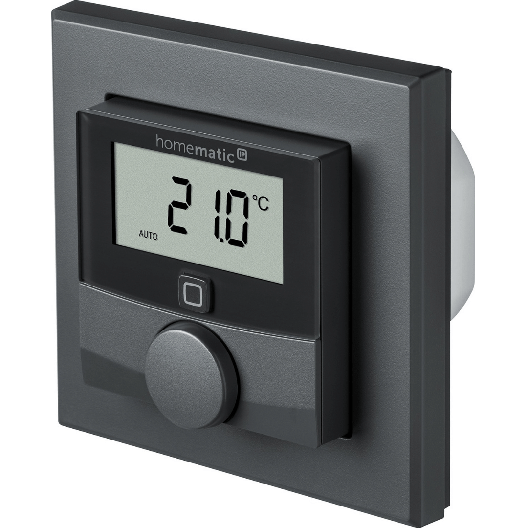 Homematic IP Wandthermost Schaltausgang Markensch. anthrazit HmIP-BWTH-A