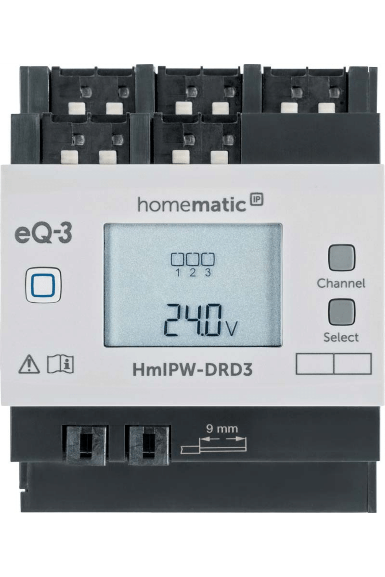 Homematic IP Wired Dimmaktor – 3-fach HmIPW-DRD3