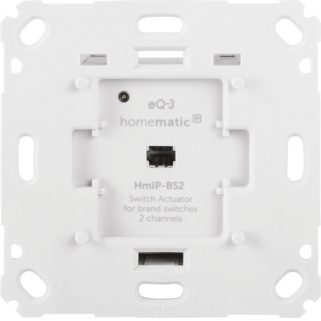 Homematic IP Schaltaktor für Markenschalter – 2-fach HmIP-BS2