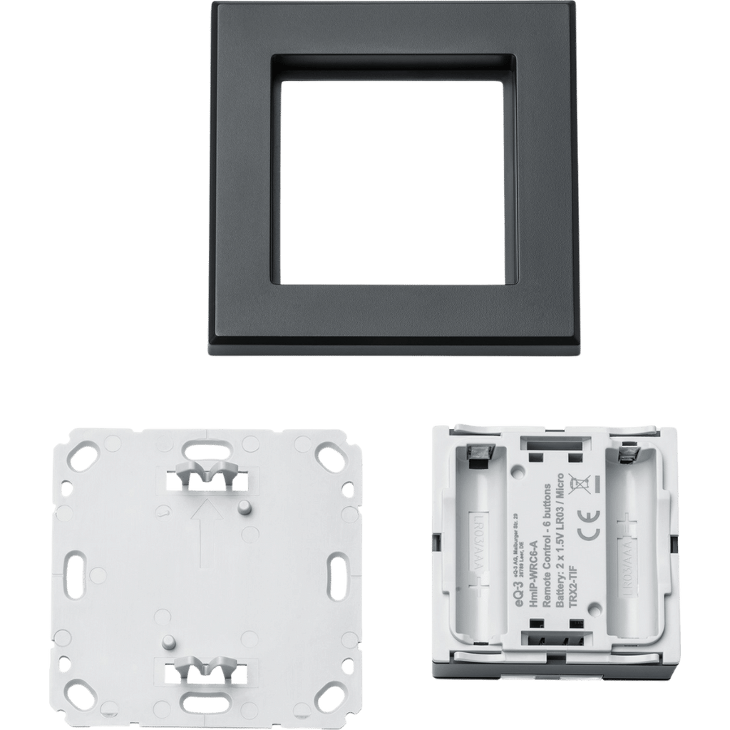 Homematic IP HmIP Wandtaster - 6-fach anthrazit HmIP-WRC6-A
