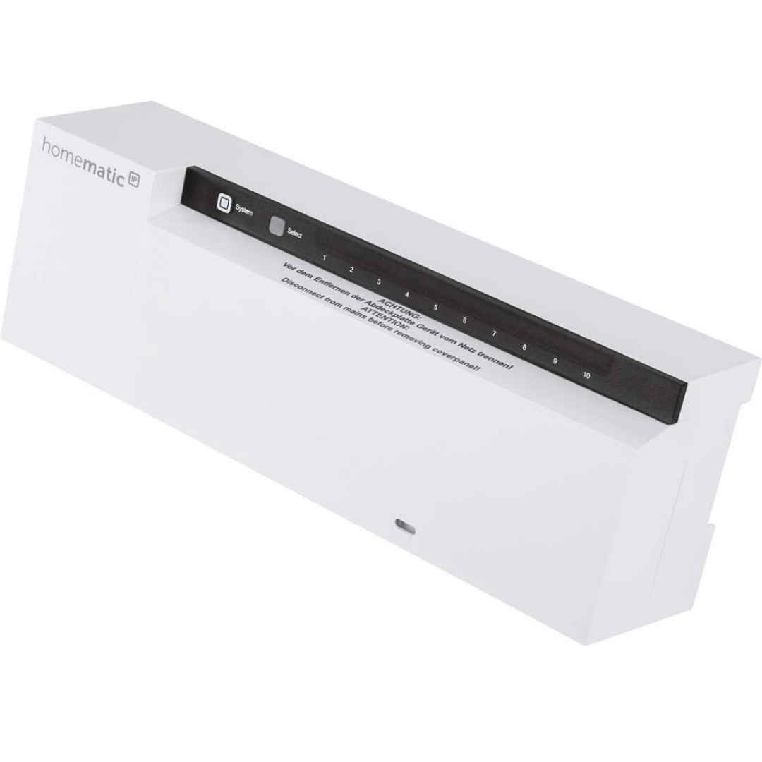 Homematic IP Fußbodenheizungsaktor 10-fach, 230V HmIP-FAL230-C10