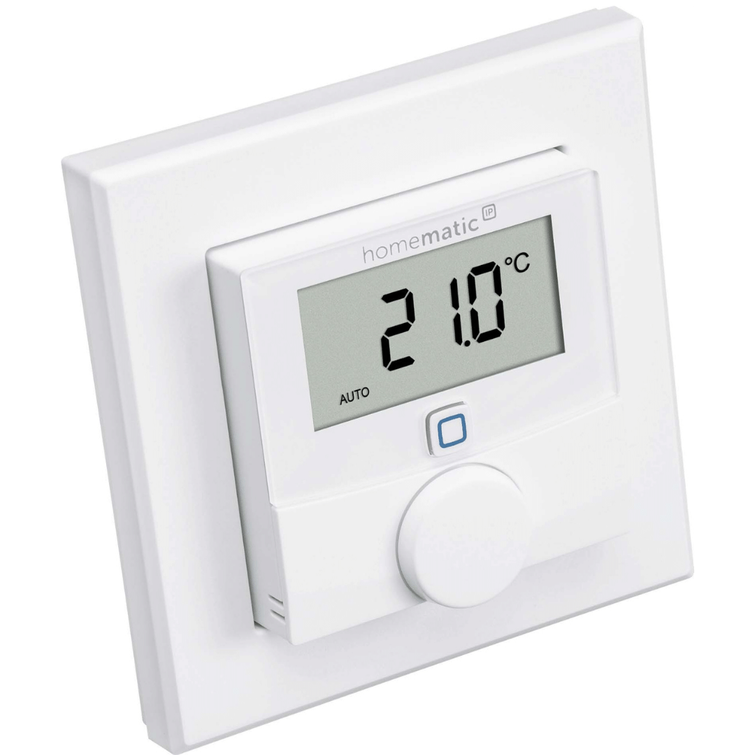 Homematic IP Wandthermostat mit Luftfeuchtigkeitssensor HmIPW-WTH