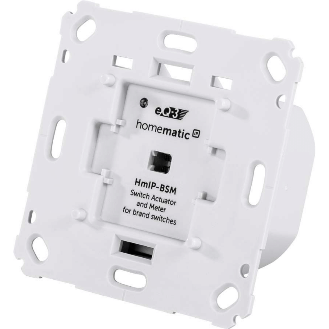 Homematic IP Schalt-Mess-Aktor für Markenschalter HmIP-BSM