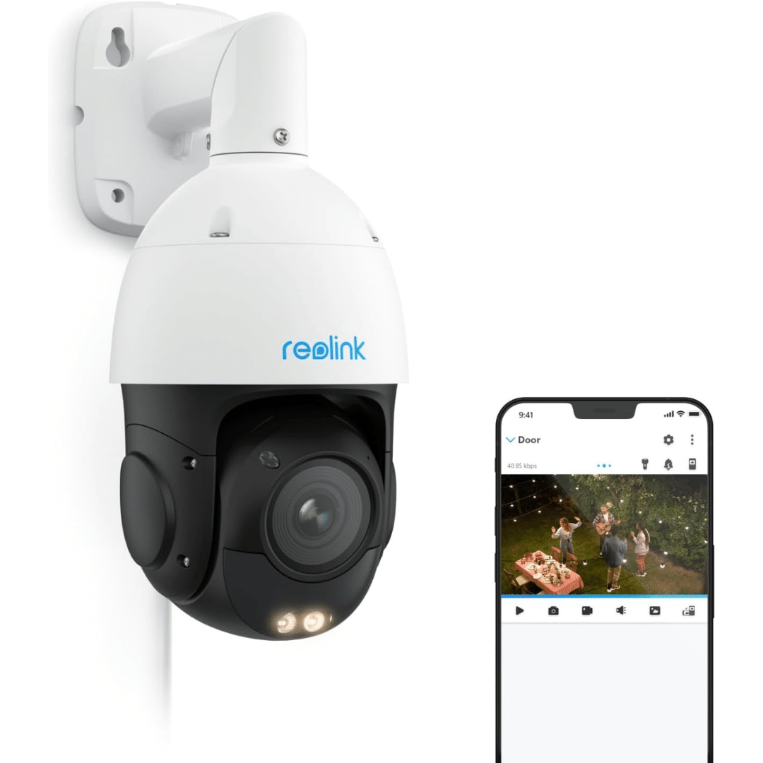 ReoLink RLC-823S1 4K 360° Auto-Tracking PoE-Kamera mit 5X optischem Zoom