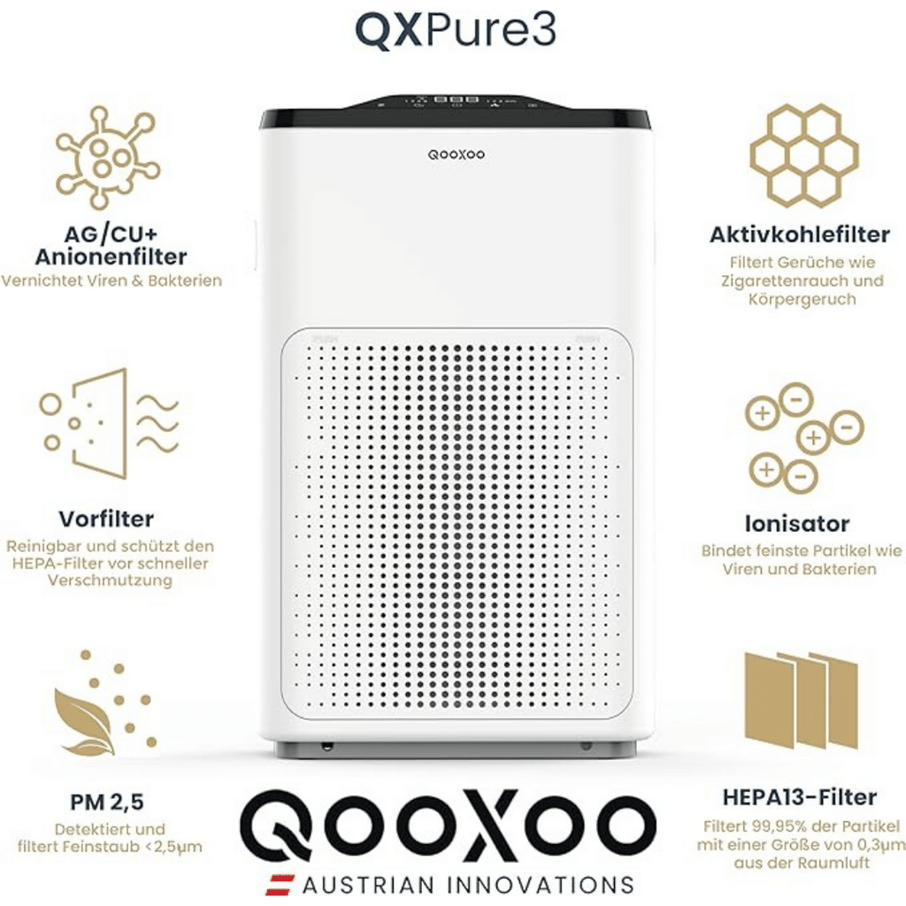 QooXoo QX Pure3-Luftreiniger