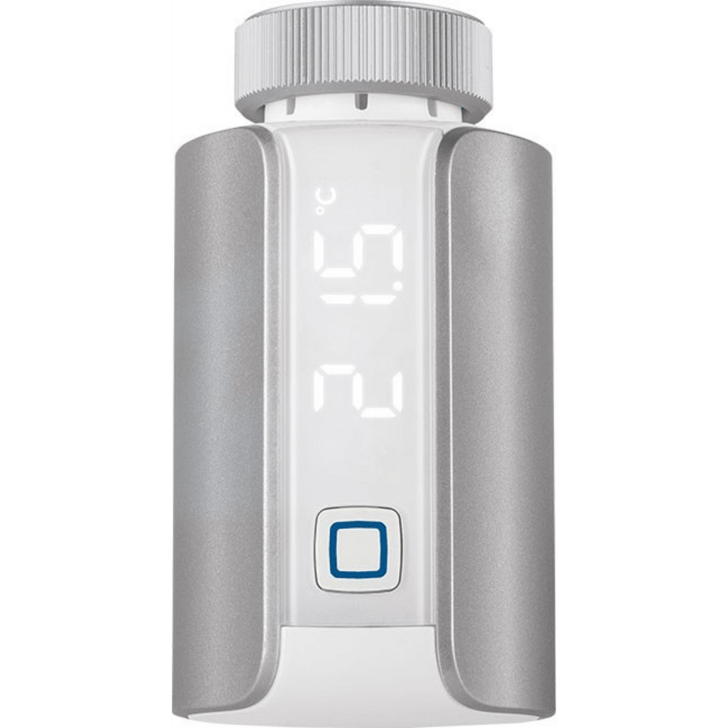 Homematic IP Heizkörperthermostat – Evo, silber HmIP-eTRV-E-S