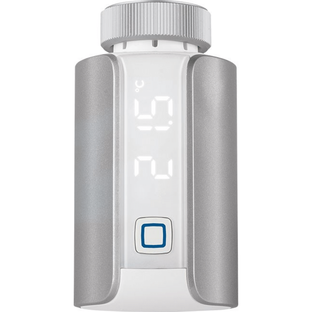 Homematic IP Heizkörperthermostat – Evo, silber HmIP-eTRV-E-S