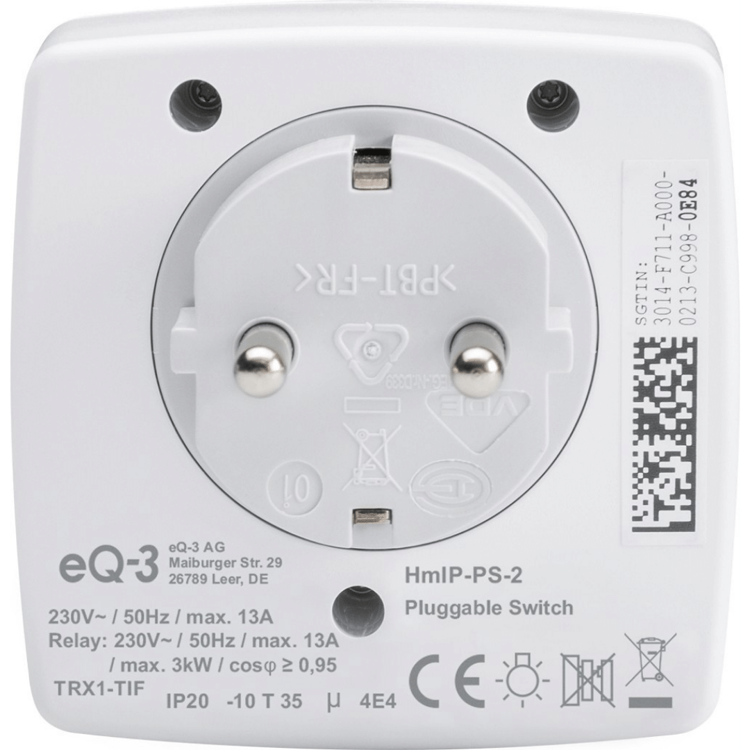 Homematic IP Schaltsteckdose PS-2 HmIP-PS-2