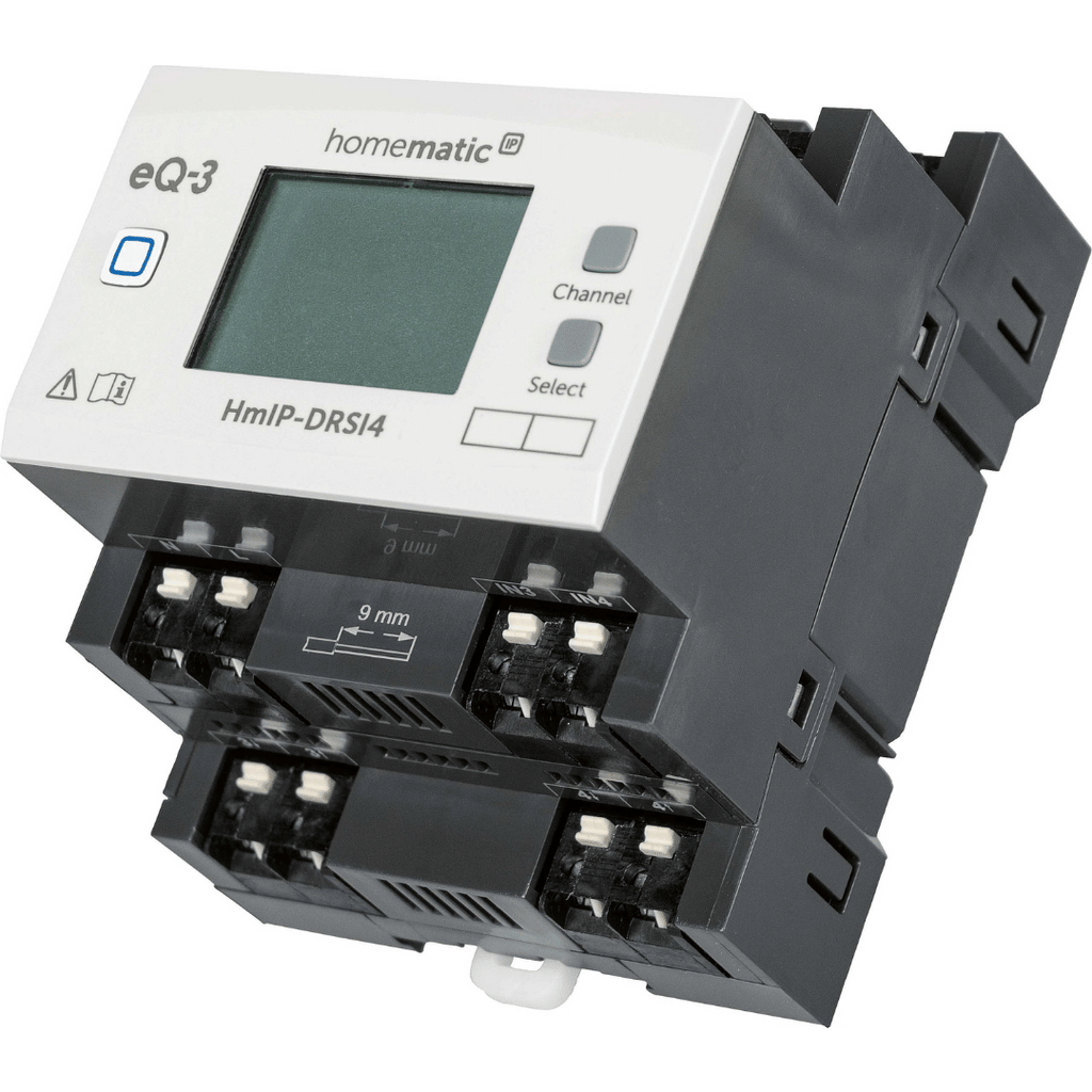 Homematic IP Schaltaktor für Hutschienenmontage - 4-fach HmIP-DRSI4