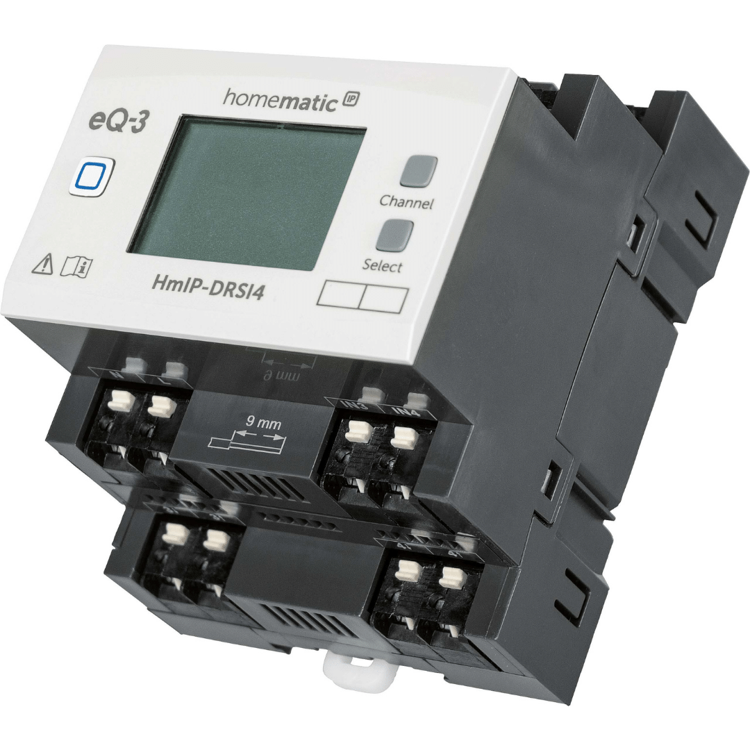 Homematic IP Schaltaktor für Hutschienenmontage - 4-fach HmIP-DRSI4