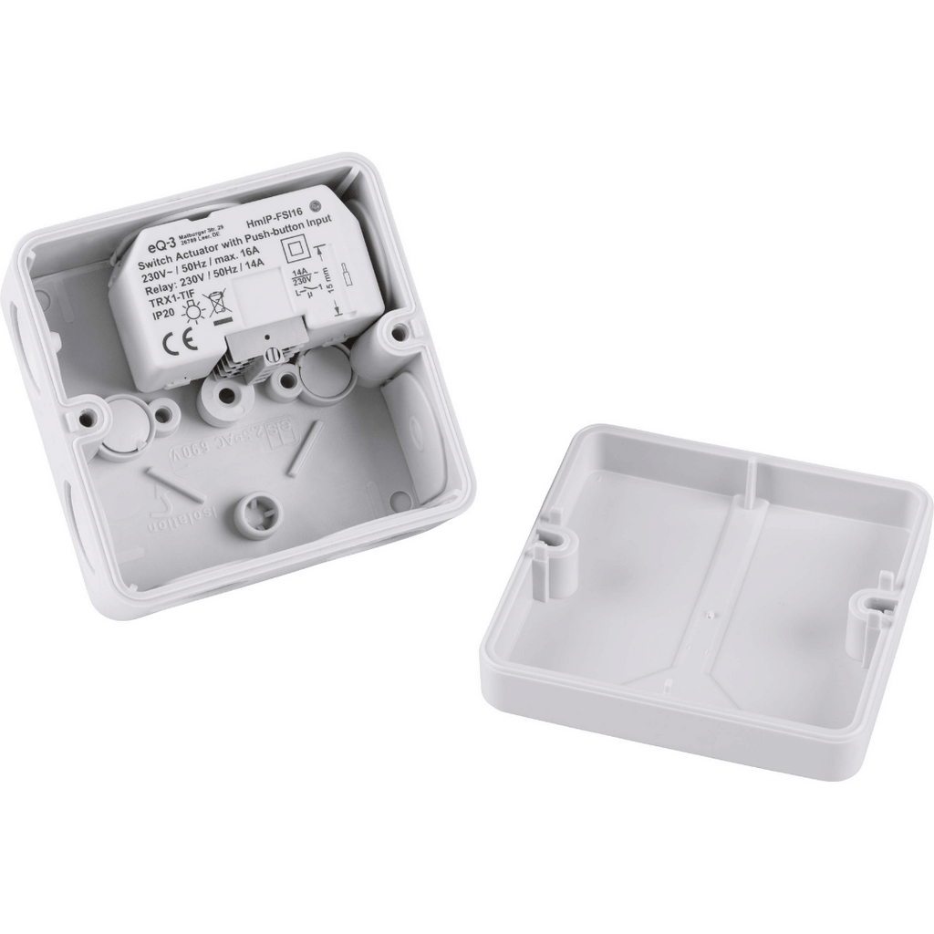 Homematic IP Schaltaktor mit Tastereingang (16 A) – Unterputz HmIP-FSI16