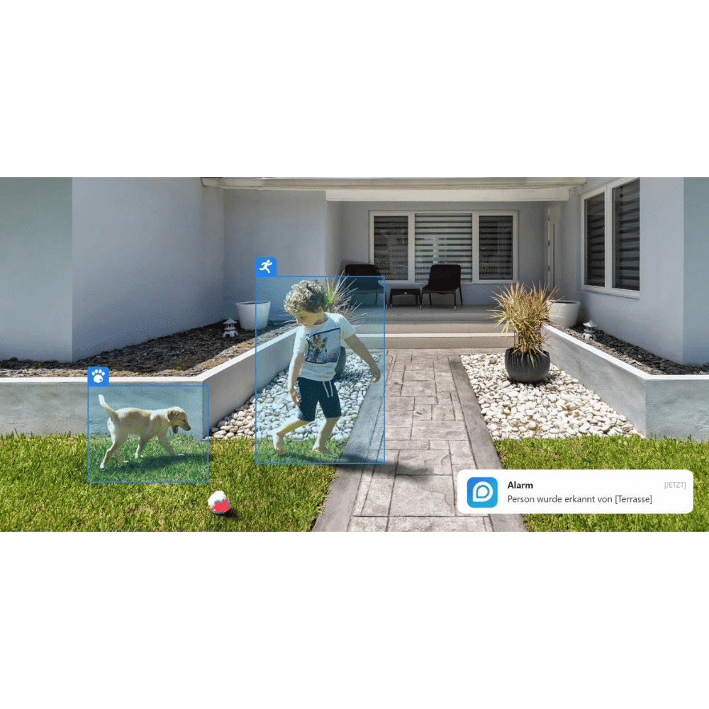 ReoLink E1 Outdoor SE PoE 4K 8MP Auto-Tracking PoE IP-Kamera mit 360° Abdeckung