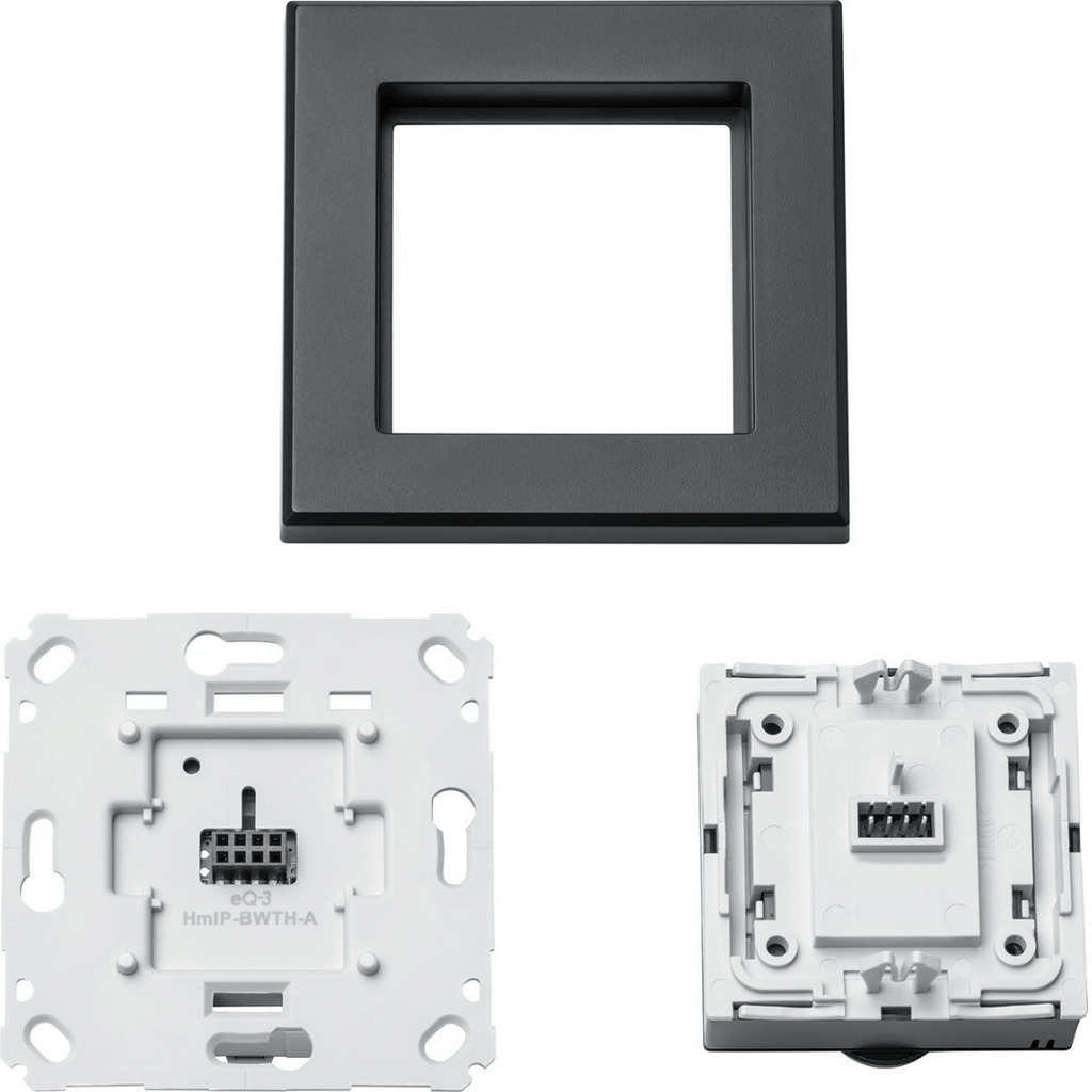 Homematic IP Wandthermost Schaltausgang Markensch. anthrazit HmIP-BWTH-A