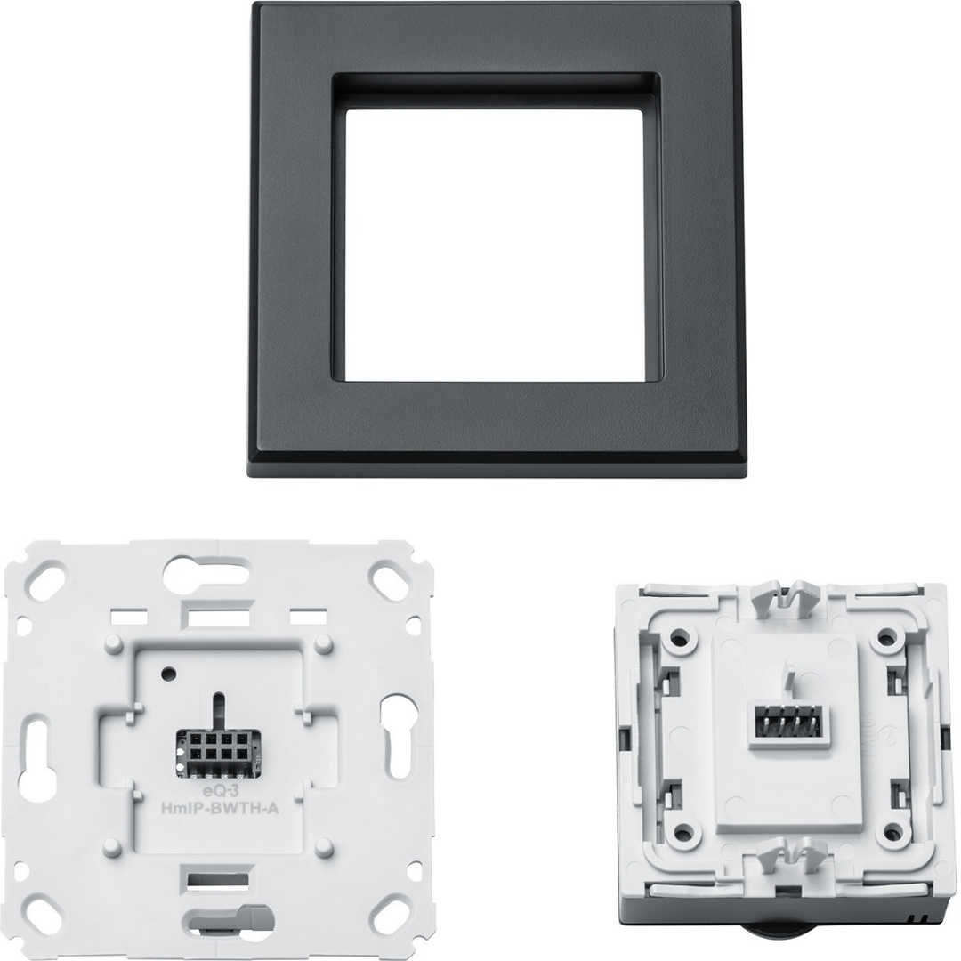 Homematic IP Wandthermost Schaltausgang Markensch. anthrazit HmIP-BWTH-A