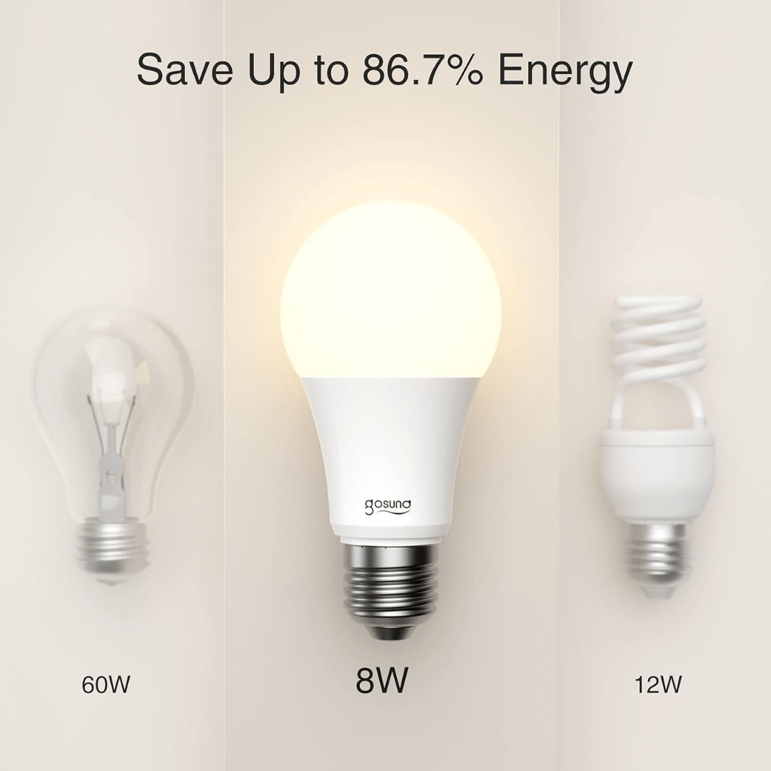 Gosund Smart LED-Glühbirne LB1 2er Pack