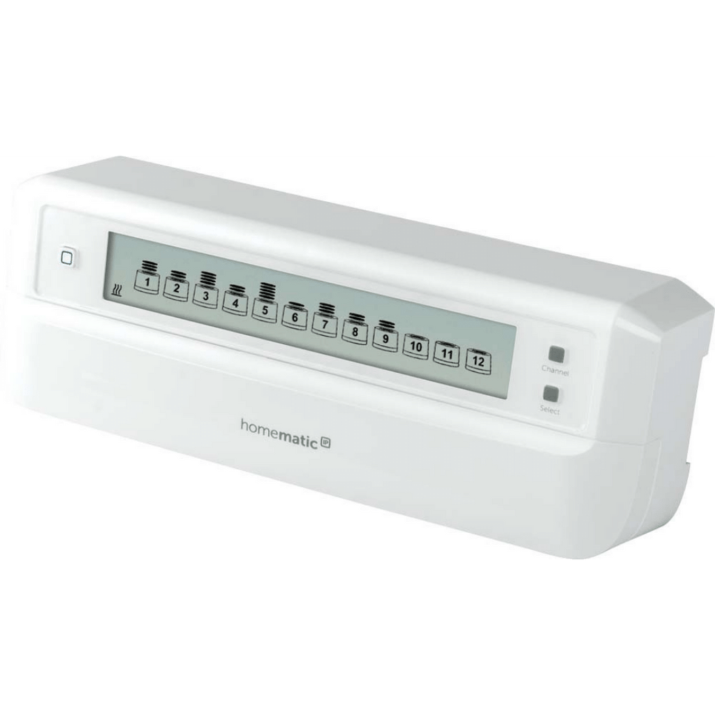 Homematic IP Wired Fußbodenheizungcontroller – 12-Kanäle, motorisch HmIPW-FALMOT-C12