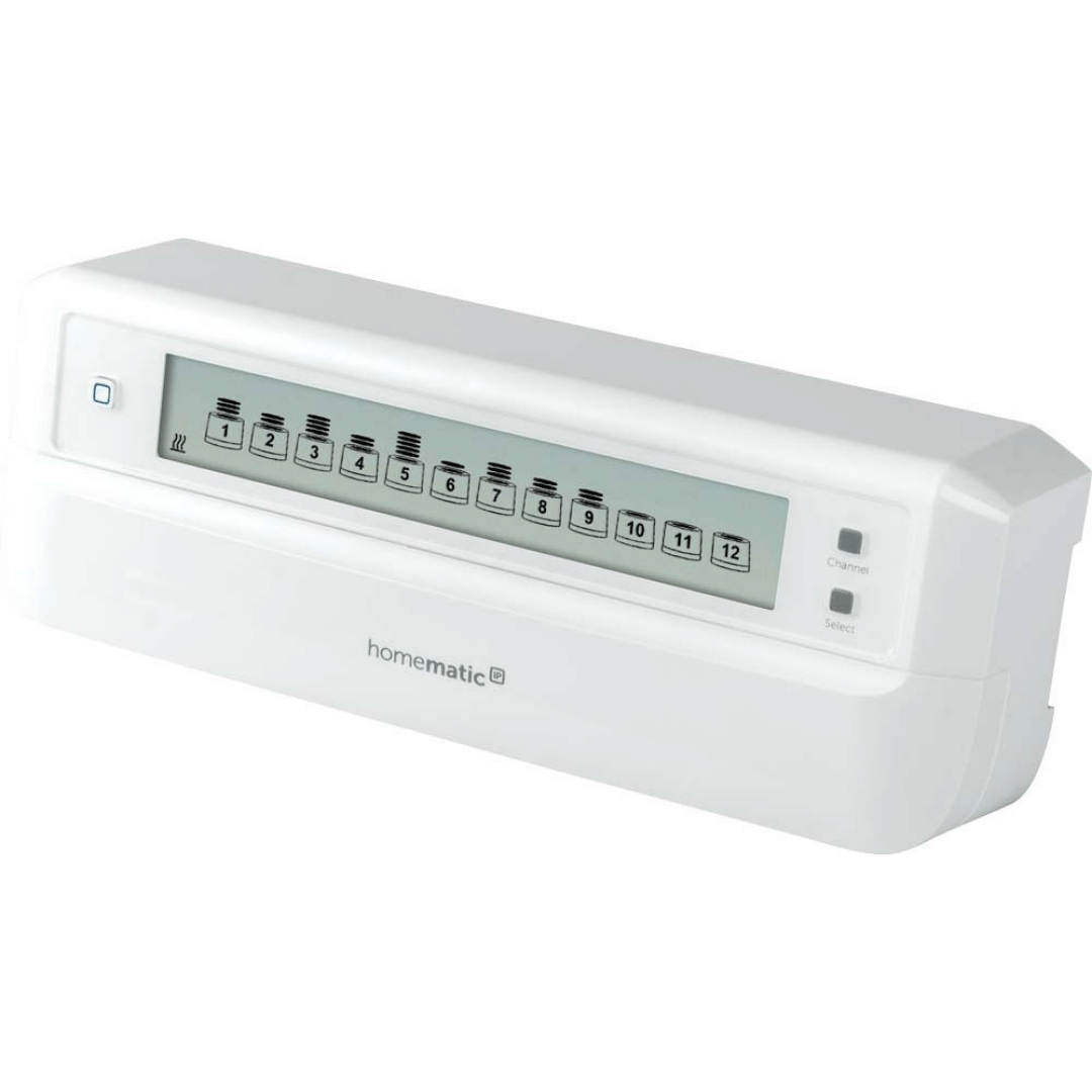 Homematic IP Wired Fußbodenheizungcontroller – 12-Kanäle, motorisch HmIPW-FALMOT-C12