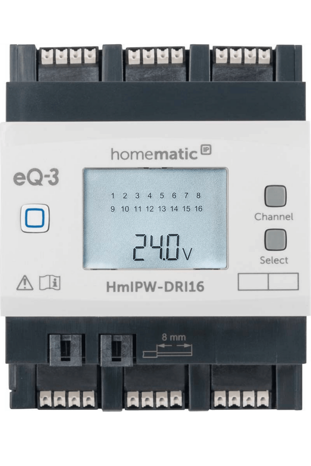 Homematic IP Wired Eingangsmodul – 32-fach - 16-fach HmIPW-DRI16