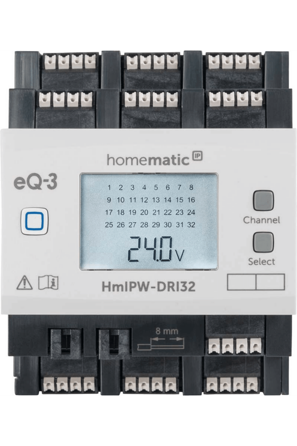 Homematic IP Wired Eingangsmodul – 32-fach - 32-fach HmIPW-DRI32