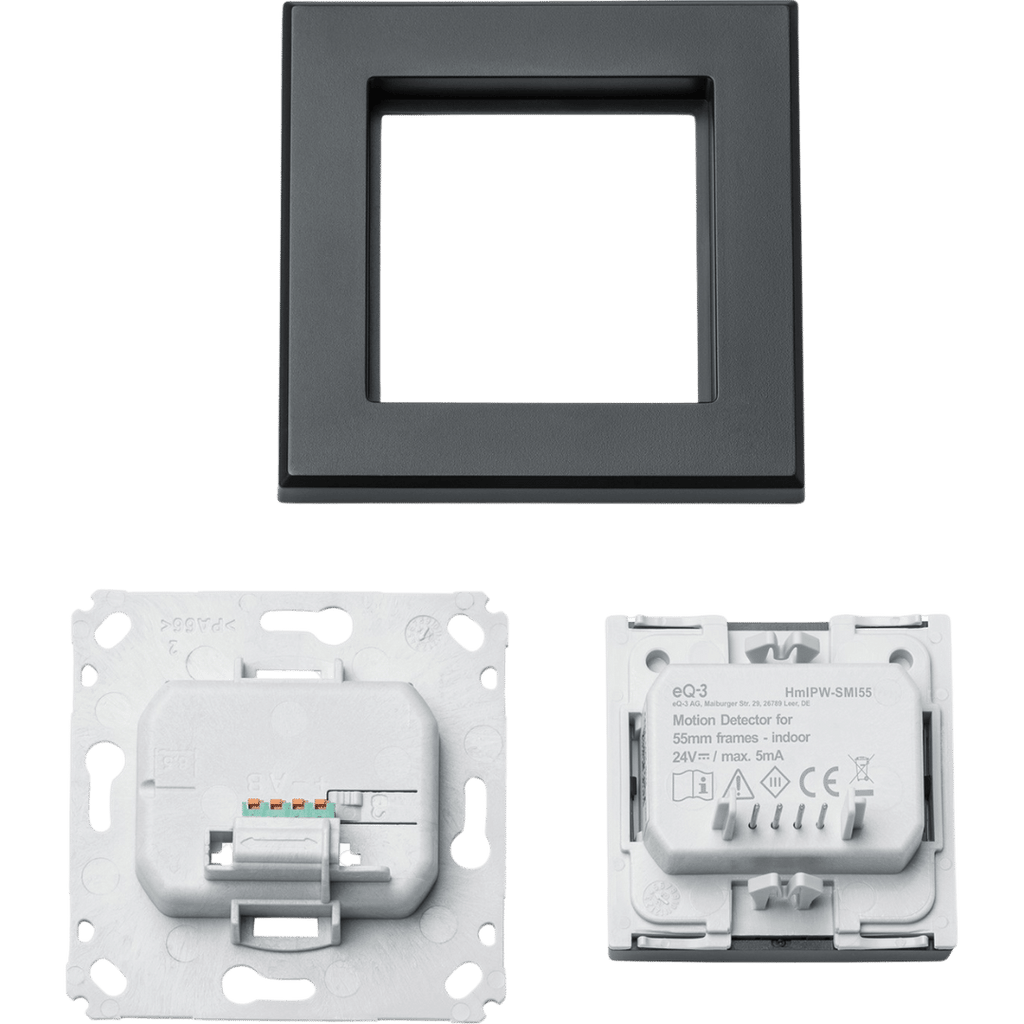 Homematic IP Bewegungsmelder 55erRahmen innen, anthrazit HmIPW-SMI55-A