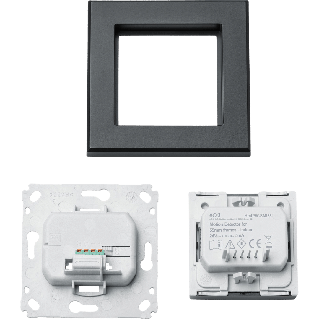 Homematic IP Bewegungsmelder 55erRahmen innen, anthrazit HmIPW-SMI55-A