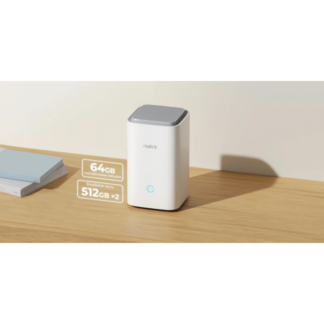 Reolink Home Hub Kabelloses Sicherheitssystem mit verschlüsseltem lokalem Speicher und Multi-Geräte-Verwaltung