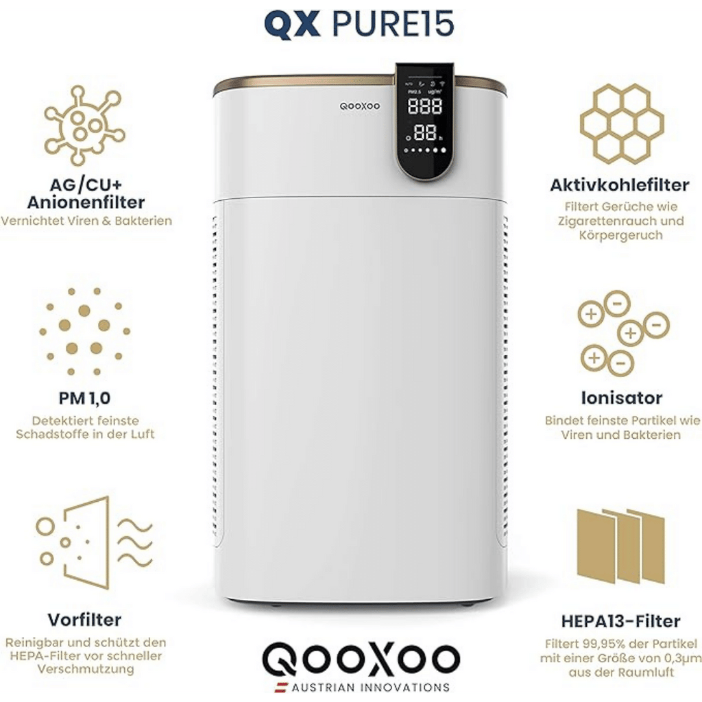 QooXoo QX Pure15-Luftreiniger