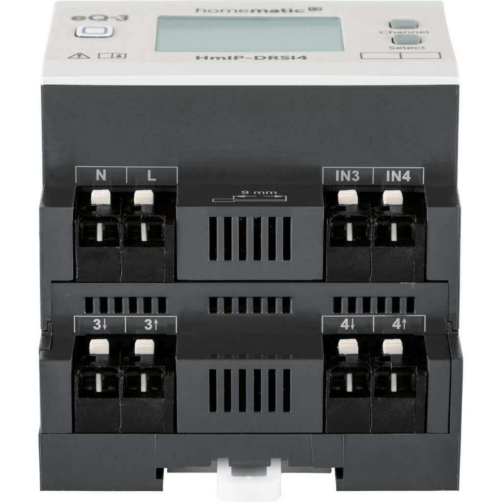 Homematic IP Schaltaktor für Hutschienenmontage - 4-fach HmIP-DRSI4