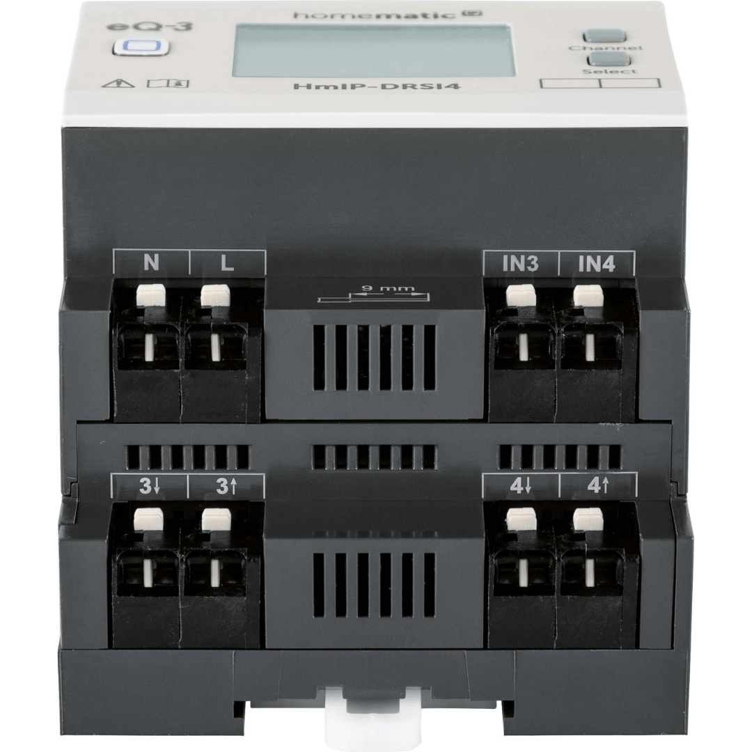 Homematic IP Schaltaktor für Hutschienenmontage - 4-fach HmIP-DRSI4