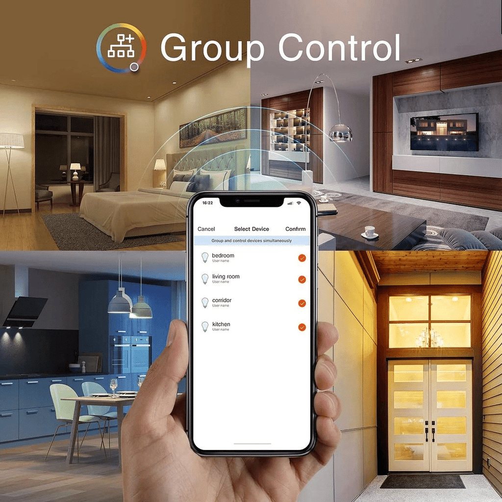 Gosund Wi-Fi Smart Glühbirne WB4