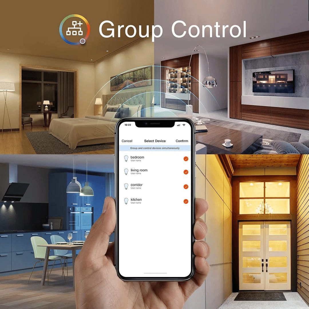 Gosund Wi-Fi Smart Glühbirne WB4