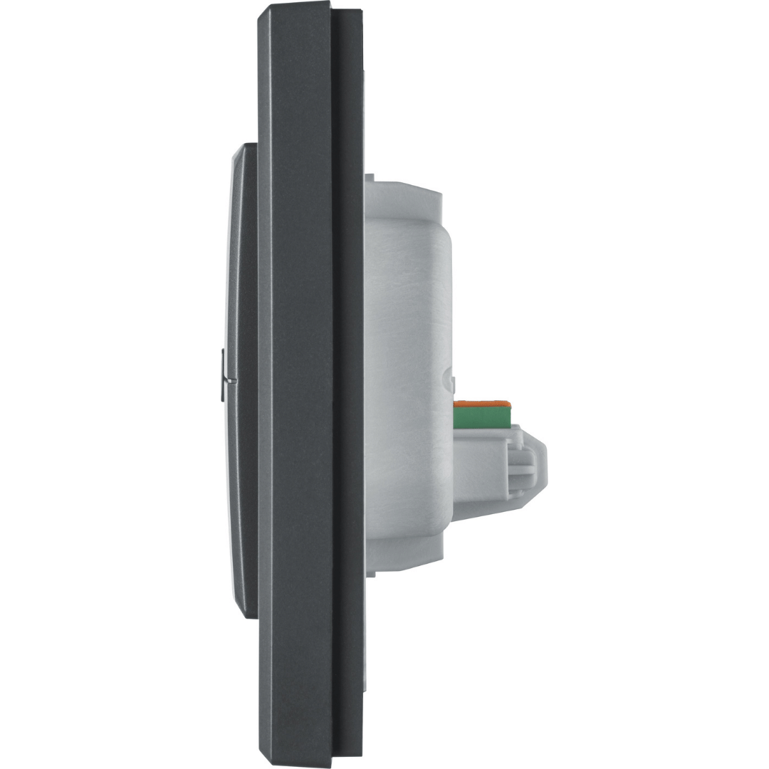 Homematic IP Wired Wandtaster 2-fach, anthrazit HmIPW-WRC2-A
