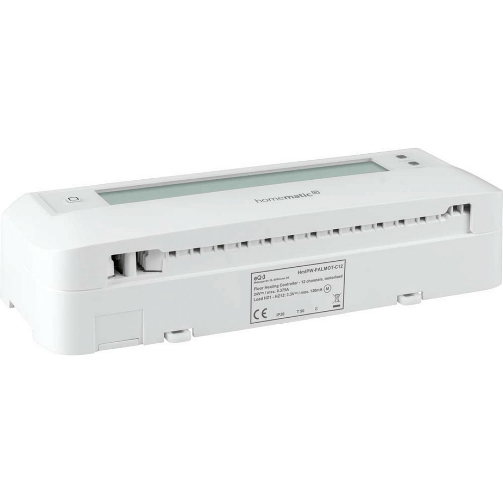Homematic IP Wired Fußbodenheizungcontroller – 12-Kanäle, motorisch HmIPW-FALMOT-C12