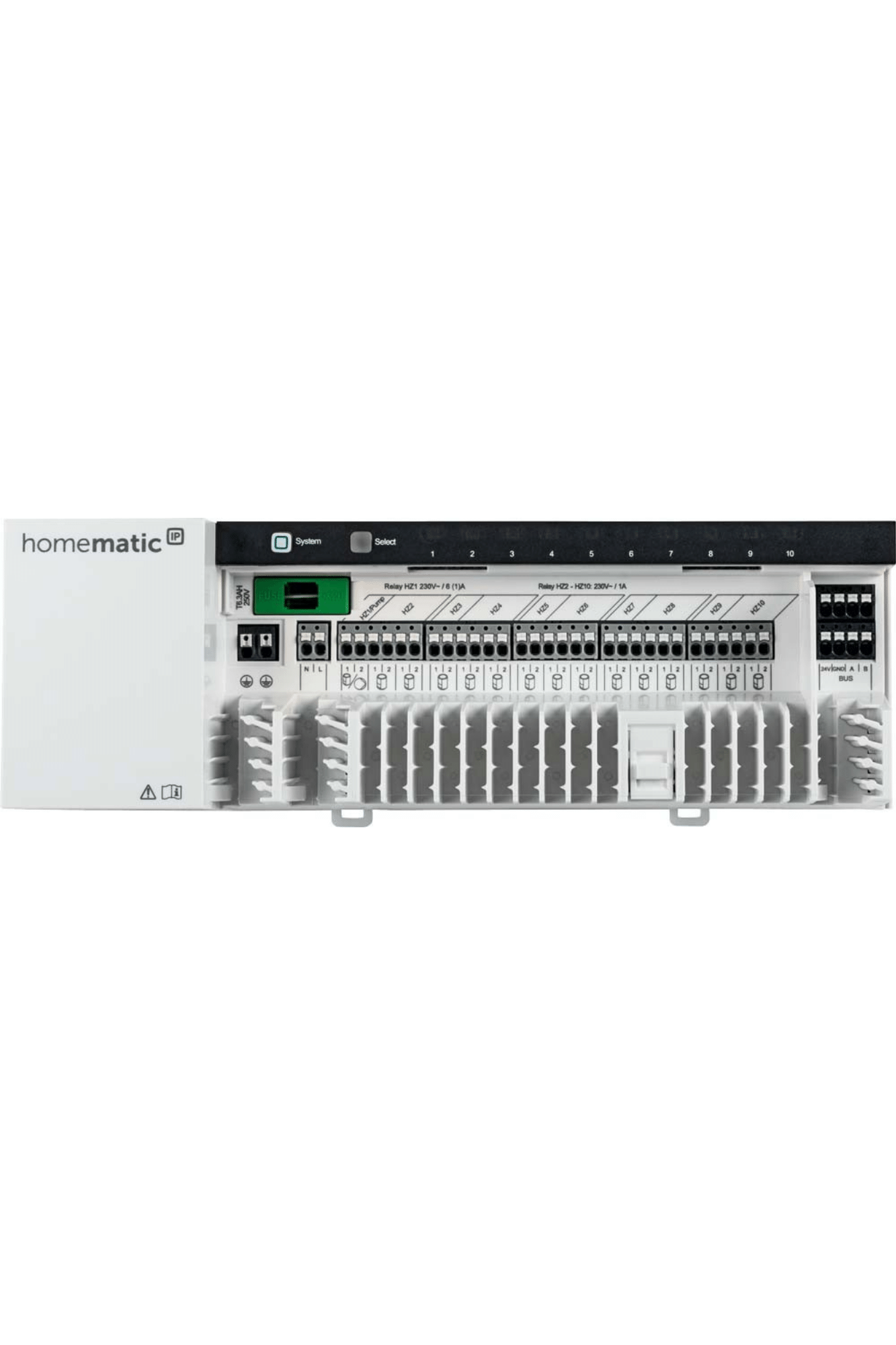 Homematic IP Wired Fußbodenheizungsaktor – 10-fach 230 V - 10-fach HmIPW-FAL230-C10