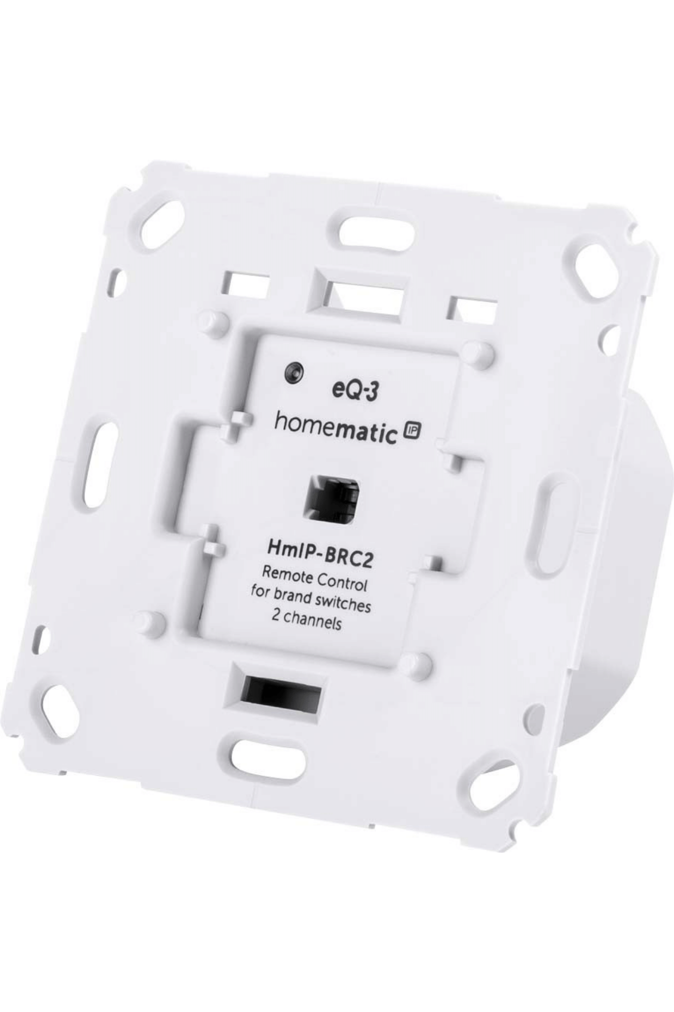 Homematic IP Wandtaster für Markenschalter – 2-fach HmIP-BRC2