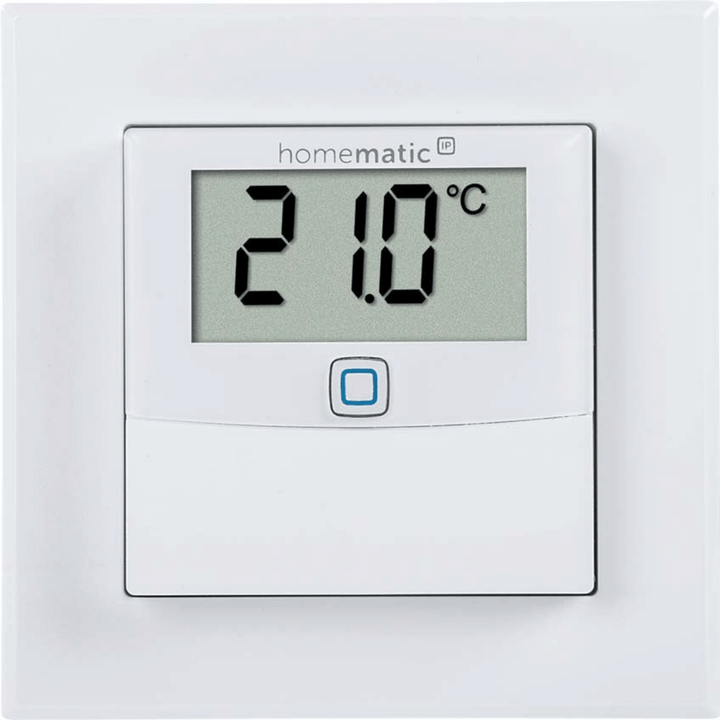 Homematic IP-Temperatur/FeuchtSensor mit Display innen HmIP-STHD