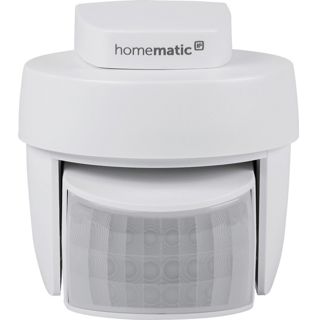 Homematic IP Bewegungsmelder mit Dämmerungssensor – außen weiß HmIP-SMO-2