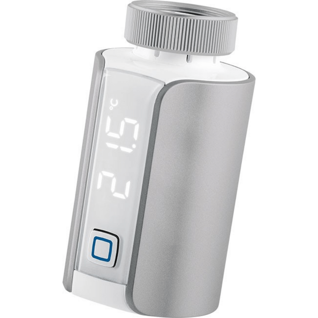 Homematic IP Heizkörperthermostat – Evo, silber HmIP-eTRV-E-S